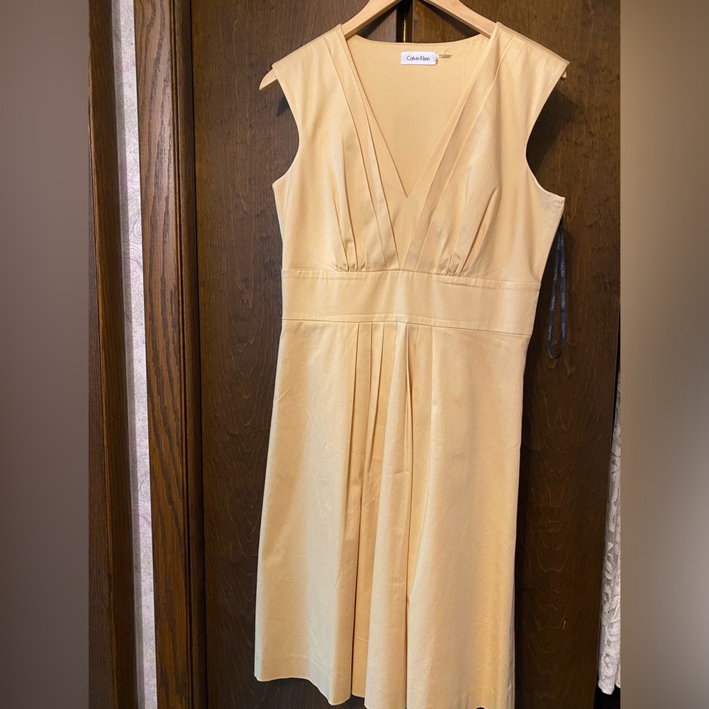 Calvin Klein Pleated dress